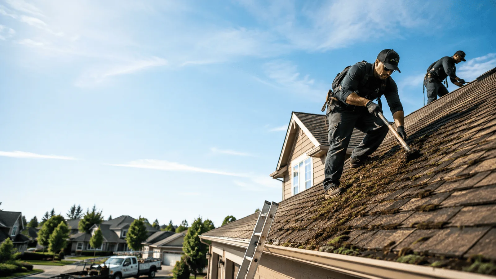 Roof Moss Removal in Irving, TX near me
